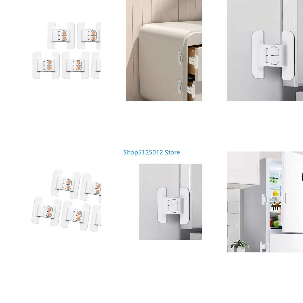 G8TC Pack of 5 Modern Fridge Door Easy Installation for Multipurpose Use