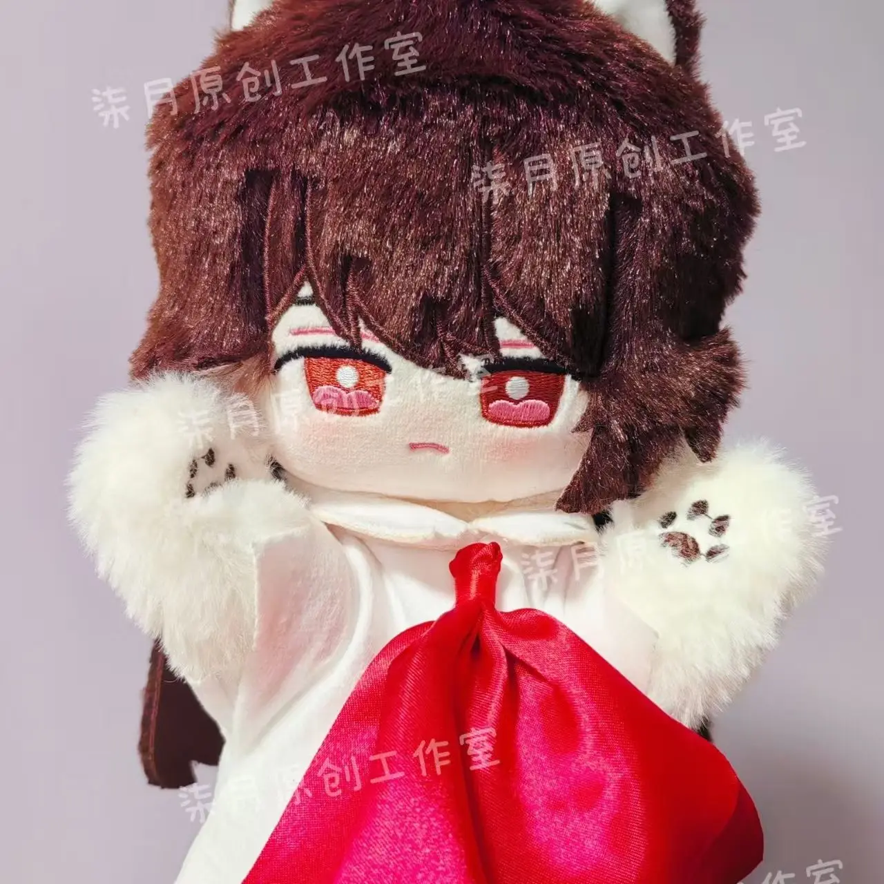 25 ซม.หุ่นมือ Ranfren Nyen Nyon Key CHAIN Man ตลกแหวนจี้เครื่องประดับพวงกุญแจจี้กระเป๋า Charms ของขวัญ Xmas