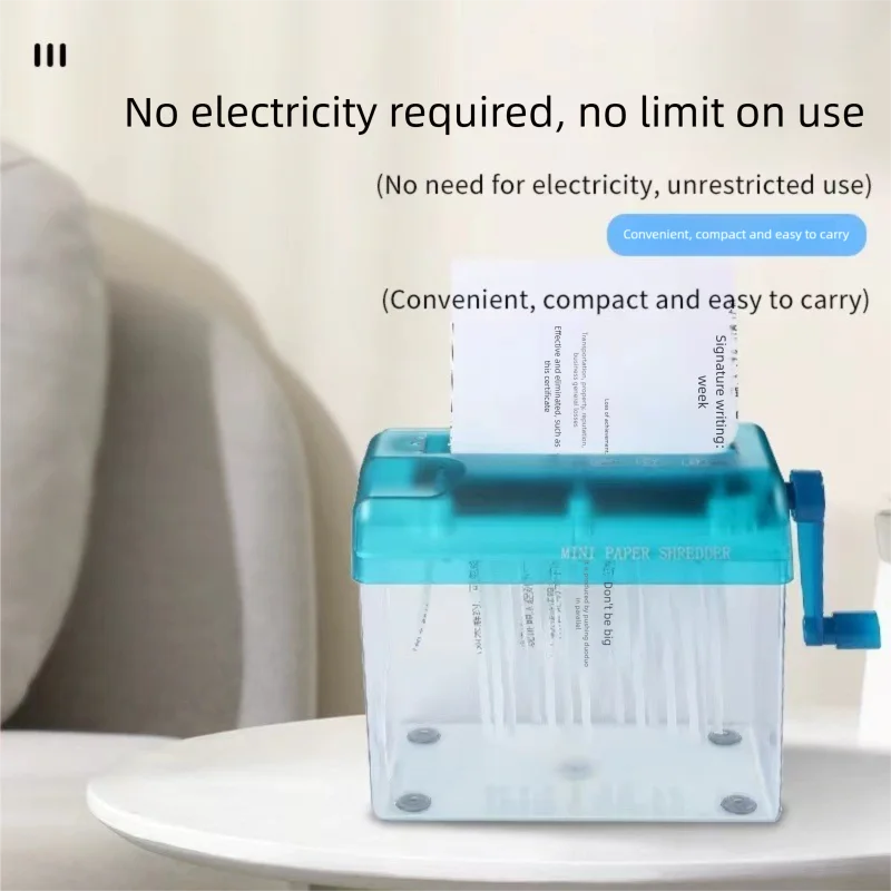 ماكينة تقطيع الورق اليدوية لسطح المكتب OfficeA6Mini ماكينة تقطيع الورق اليدوية لسطح المكتب ماكينة تقطيع الملفات اليدوية