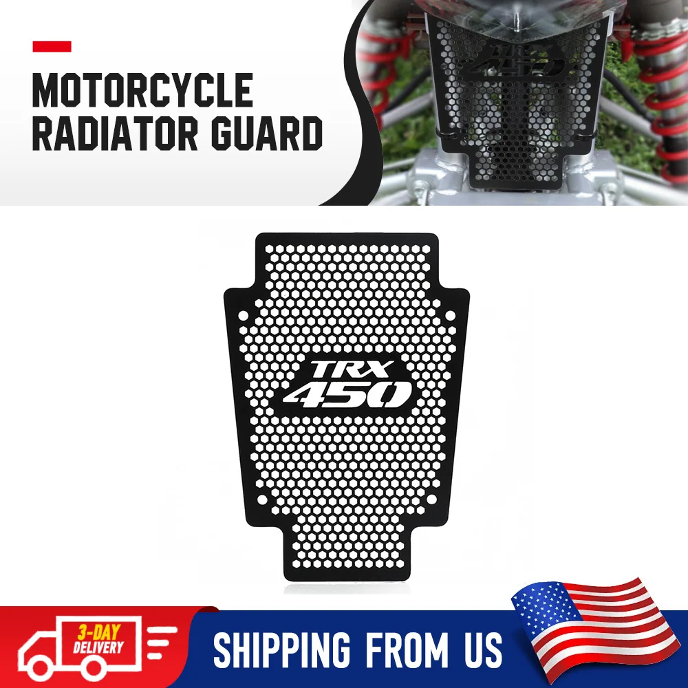 For TRX450R 2004-2005-2006-2007-2008 For TRX450ER 2006 2007 2008 Motorcycle Radiator Grille Cover Protection Accessories Parts