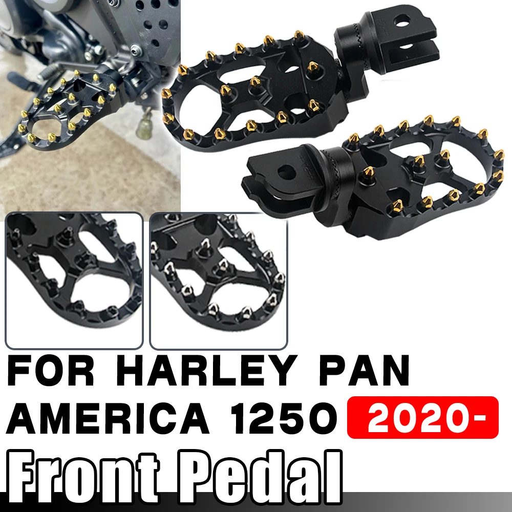 For Harley PAN AMERICA 1250 Special 1250s PA1250 2020-Motorcycle Adjustable Extend Lowering Front Foot Pegs Rider Wide Foot Rest