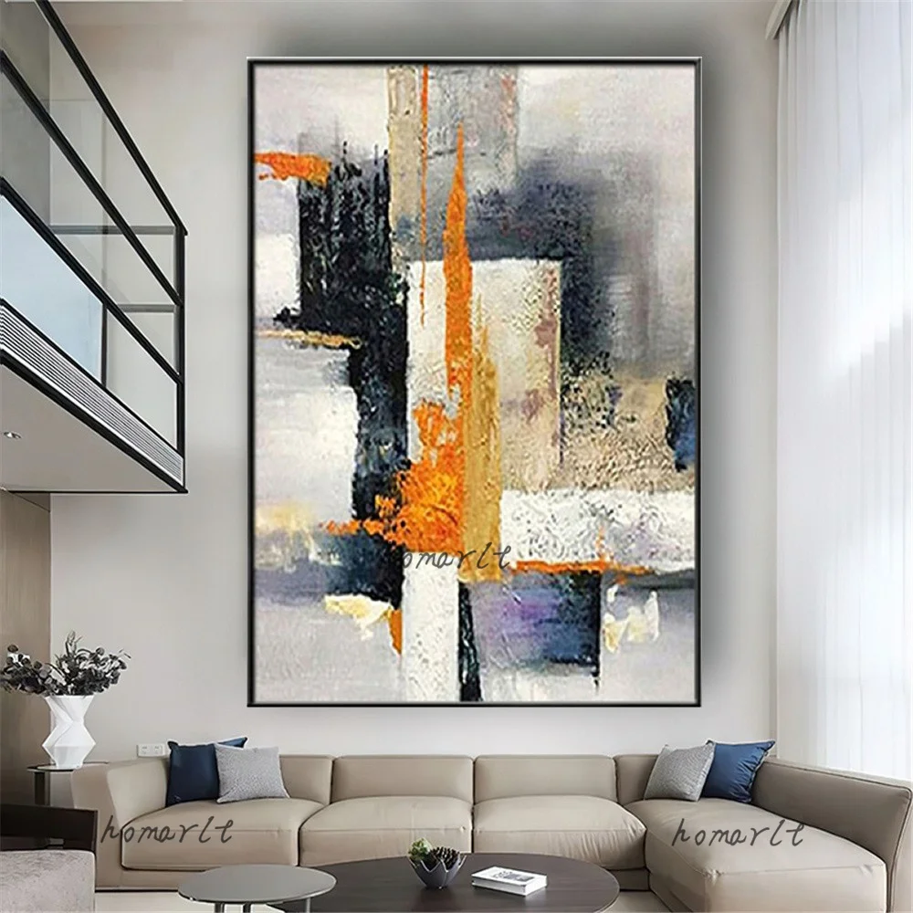 

Abstract Landscape Painting 100% Hand Painted Oil Painting On Canvas Large Modern Wall Art For Living Room Home Decoration Gifts