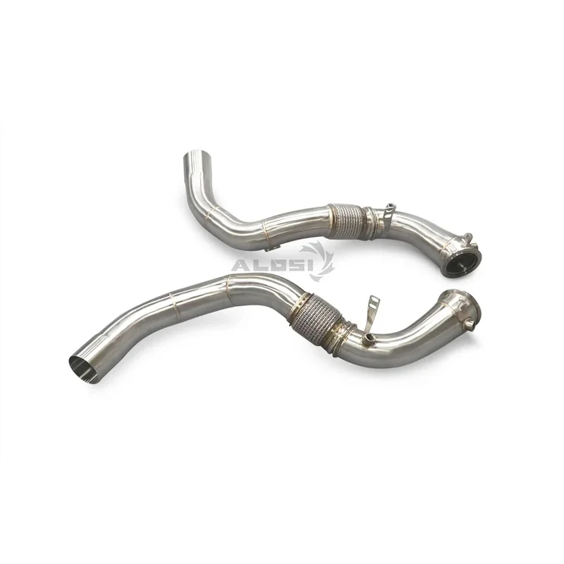 MIX Factory Direct Downpipe 304 Stainless Steel Exhaust System X5M F95 4.4TT 2020-2024 High Performance 2020-2024