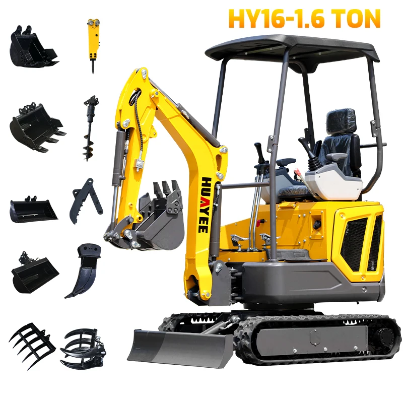 Mini EbMachine d'Inondation CE EURO 5, Petit Creuseur Personnalisé, Prix Multifonctionnel Bon Marché