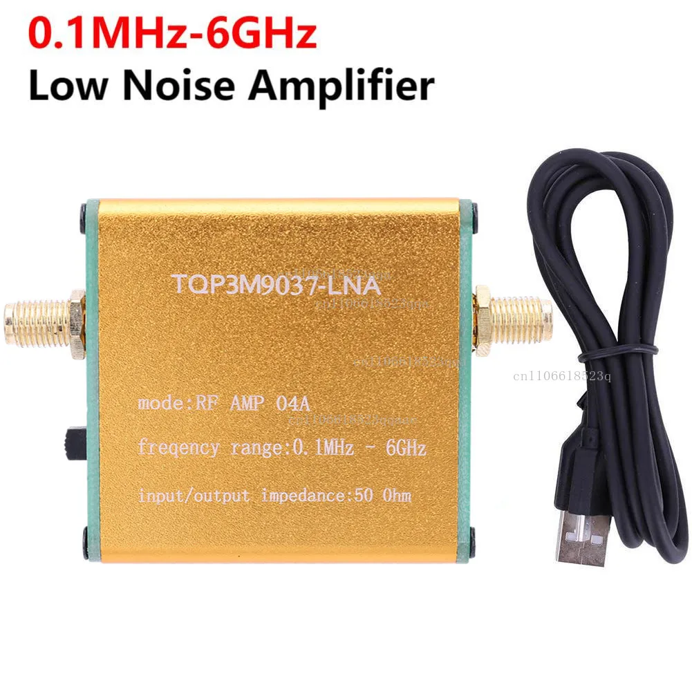 Flow gold signal amplifier radio signal booster 100k-6GHz full band low noise