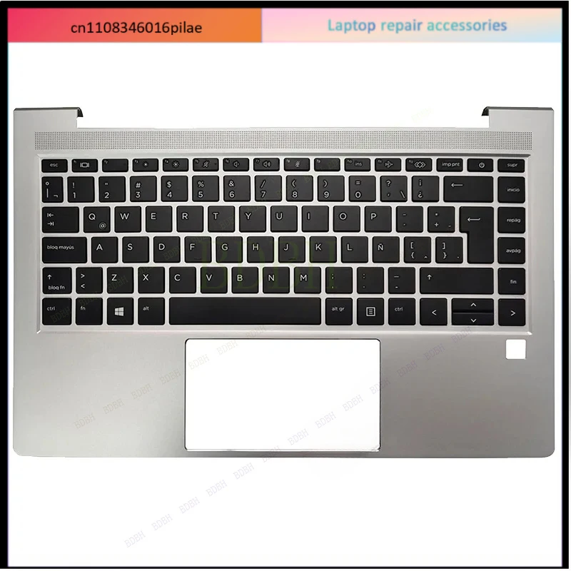NEW FOR HP EliteBook 640 G9 645 G9 Laptop US/Latin/Spanish Keyboard Upper Case Palmrest Cover