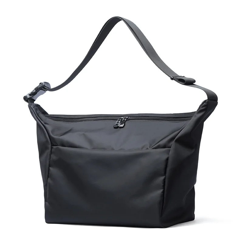 

Men's Crossbody Should Bags Fashion 12inch IPad Large Capacity Waterproof Nylon Cycling Travel Messenger Bags for Youth