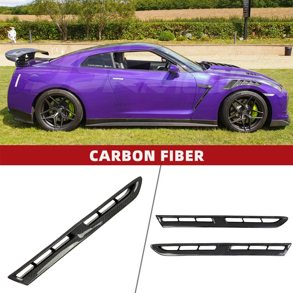 

For Nissan Gtr R35 2008-2016 O Style Carbon Fiber Front Fender Vent