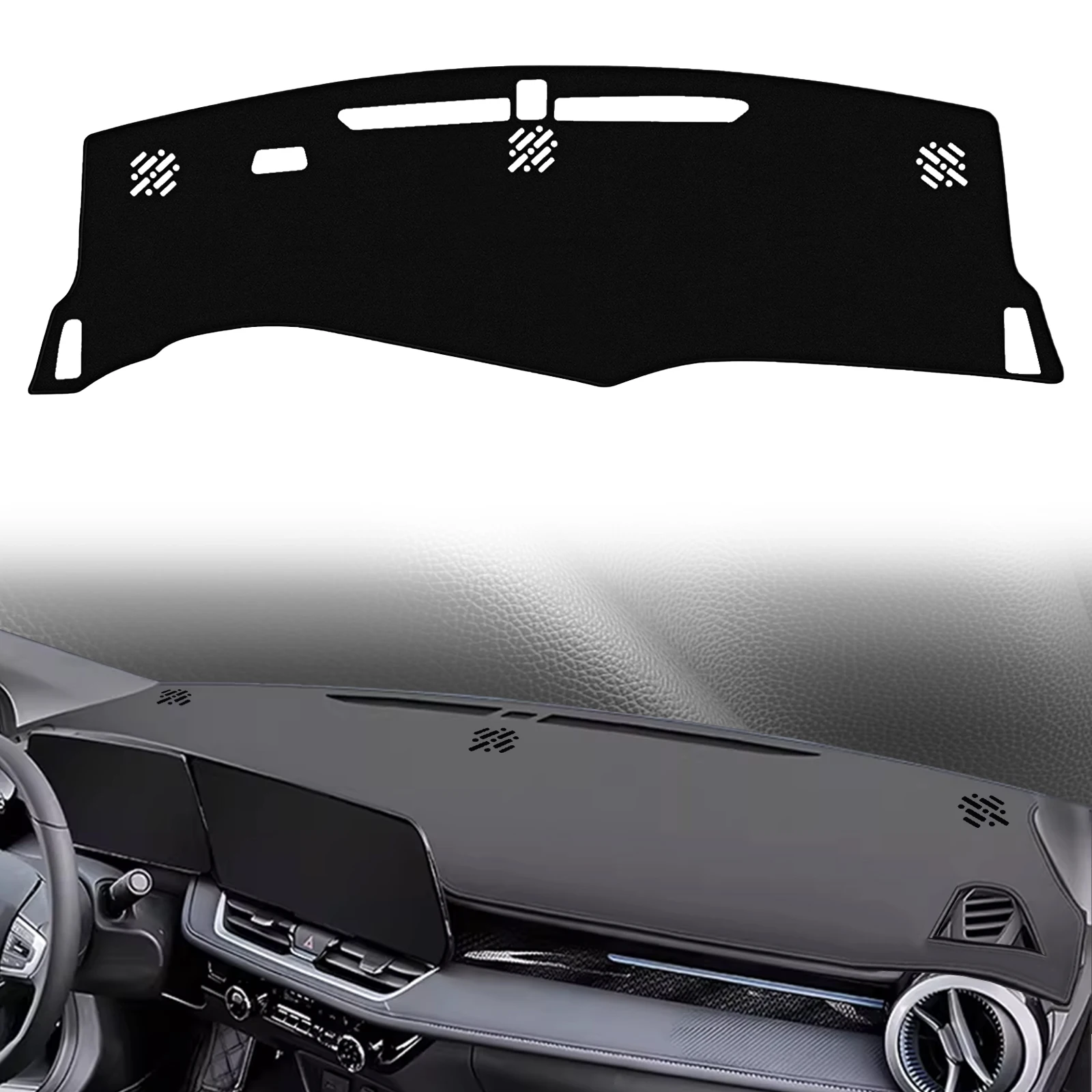 

fit for Chevrolet Equinox 2024-2027 Car Dashmat Dashboard Cover Pad DashMat Sunshade Protective Carpet Leather Accessories