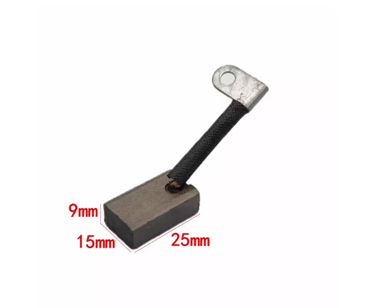 4PCS Suitable for Linde forklift motor brushes 9X15X25/26MM, oil pump stacker, hydraulic tailboard copper carbon brushes