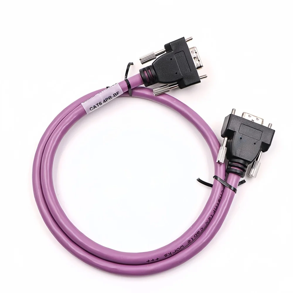 High-Density 14-Core Main Data Cable LVDS Line for Inkjet Printers Aowei Yaselan with Purple Beijing Board