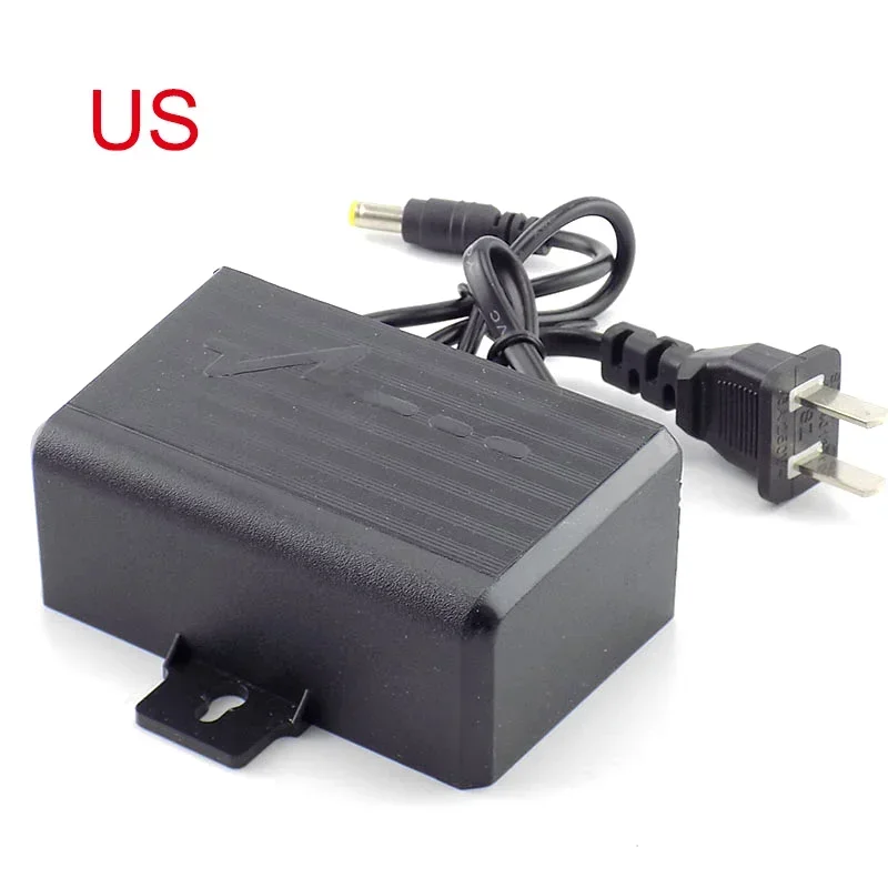 

Power Supply Adapter Charger for CCTV video Camera, AC/DC 12V 2A 2000ma, Outdoor Waterproof, EU US Plug