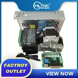 3 المرحلة NEMA52 35Nm 4956ozf.in حلقة مغلقة محرك سيرفو سائق عدة JMC 130J12225EC-2500 + 3HSS2208H