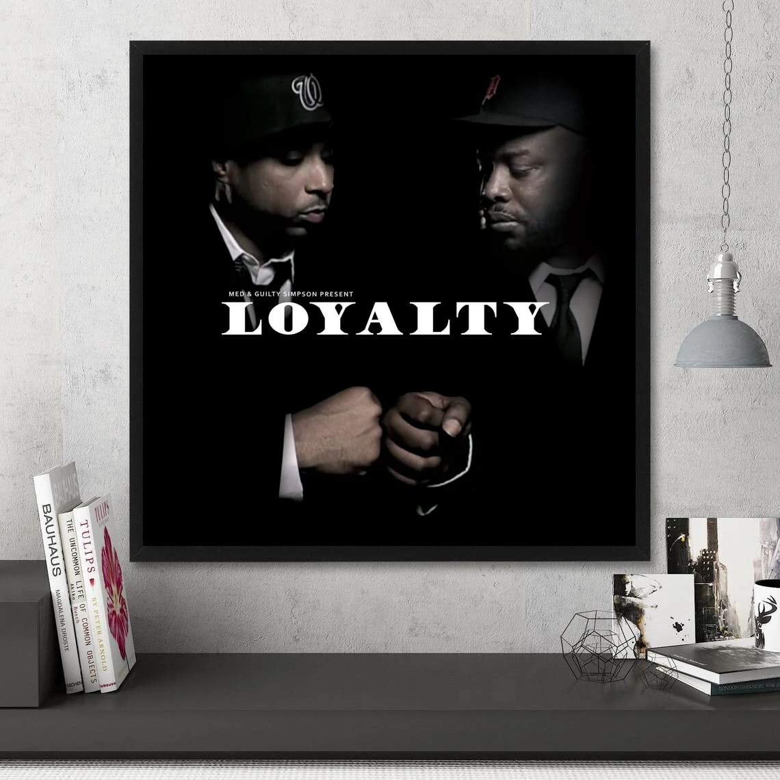 Med & Guilty Simpson Loyalty Music Album Poster Canvas Art Print Home Decor Wall Painting ( No Frame ) #1