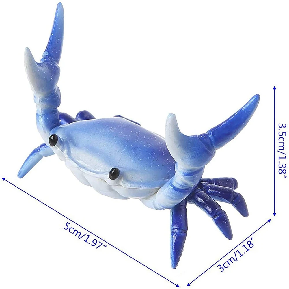 Portapenne giapponese carino granchio per sollevamento pesi granchi portapenne staffa portaoggetti regalo di cancelleria B