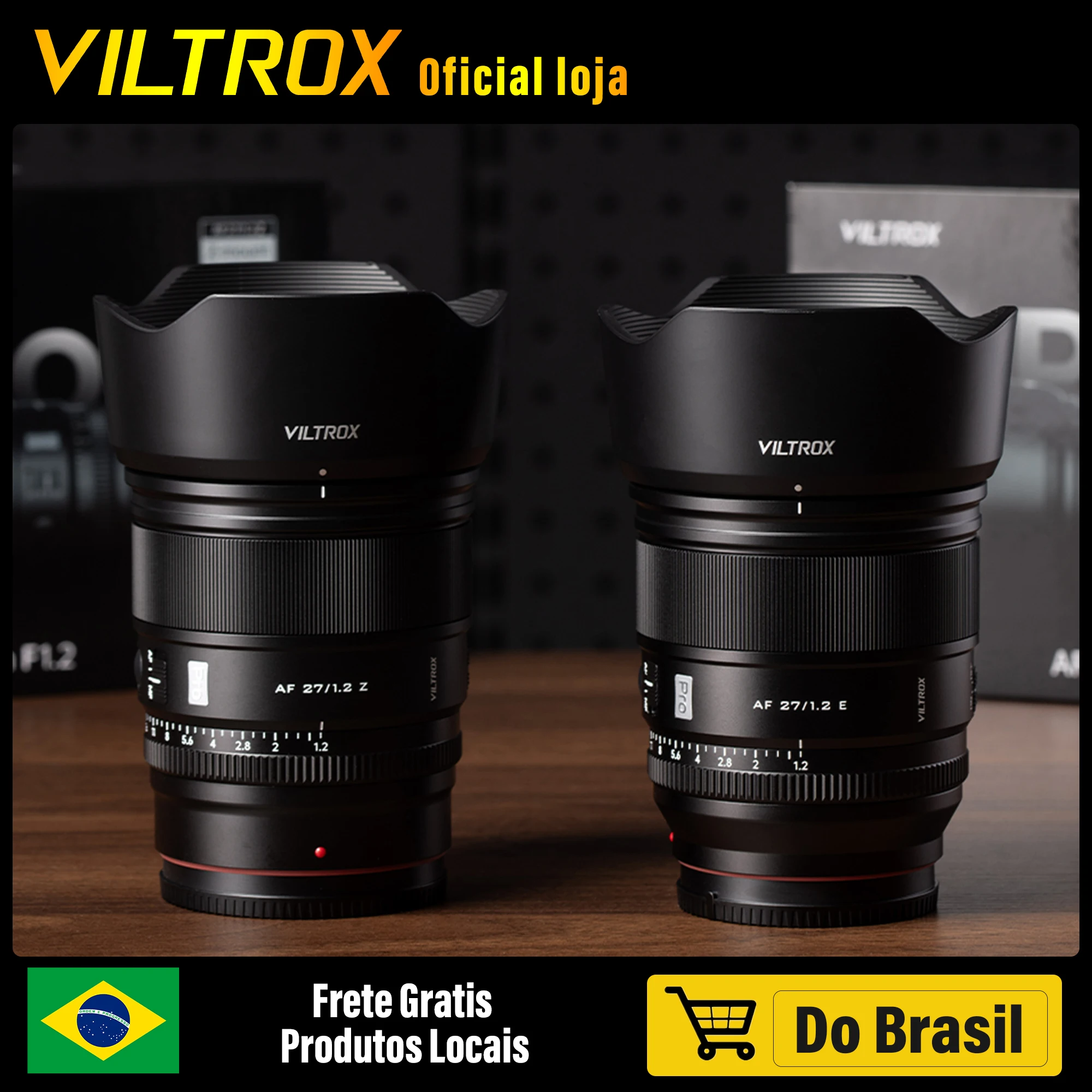 VILTROX 27mm 75mm F1.2 for Fuji X 27mm f1.2 Sony E Nikon Z Lens Auto Focus Large Aperture Portrait APS-C for Fujifilm Camera