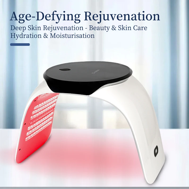 Cold And Hot Nano Water Supplement Spray Spectrometer Colorful Dynamic Red Light PDT Rejuvenation Mask Instrument