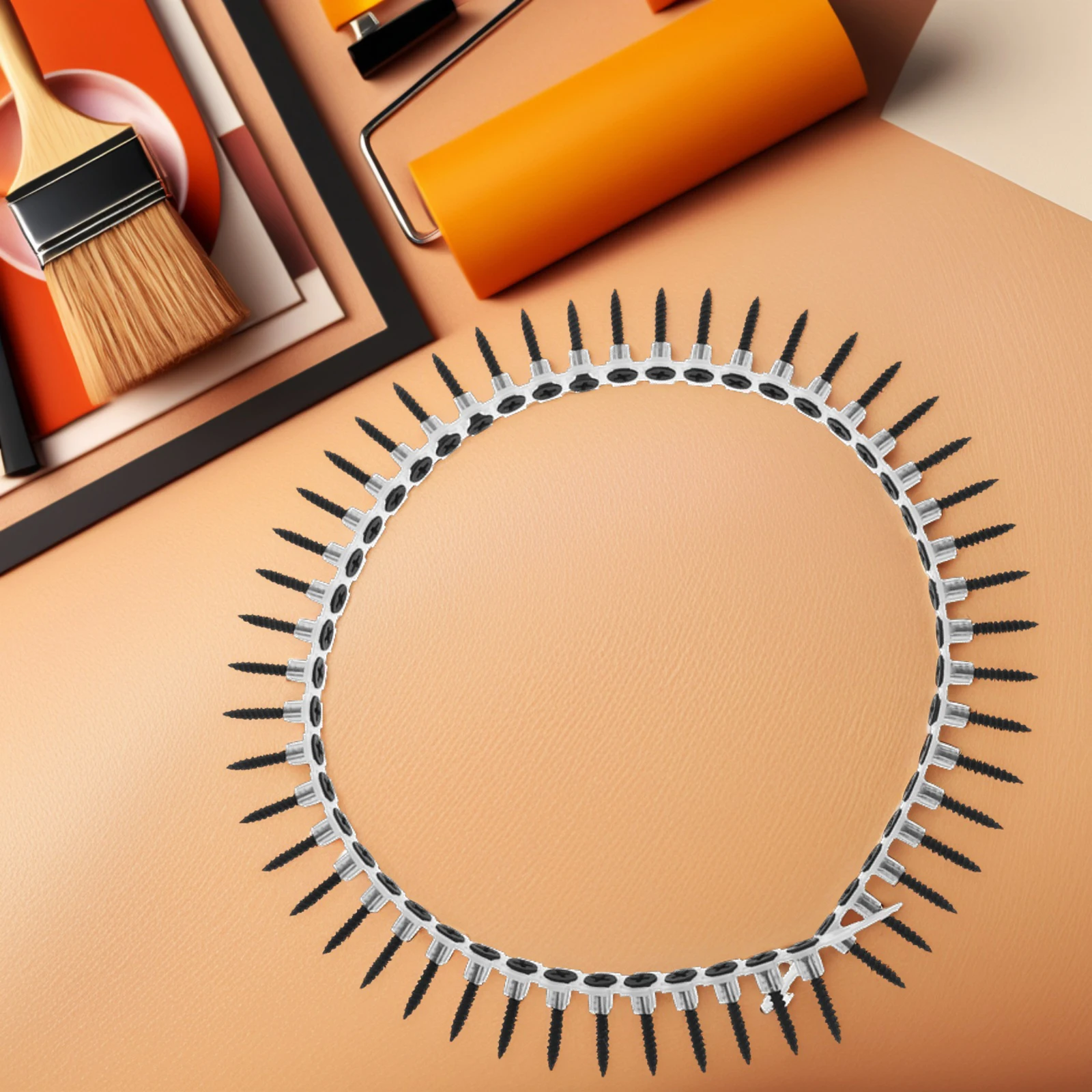 

1000pcs Drywall Screws Chain Link High Quantity Self Tapping For Wood Wall Anchors Heavy Duty Fasteners Hanging Furniture