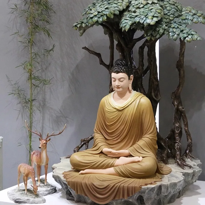 White marble painting, Chan Lu Ye Yuan, enlightenment, home gallery desktop decoration
