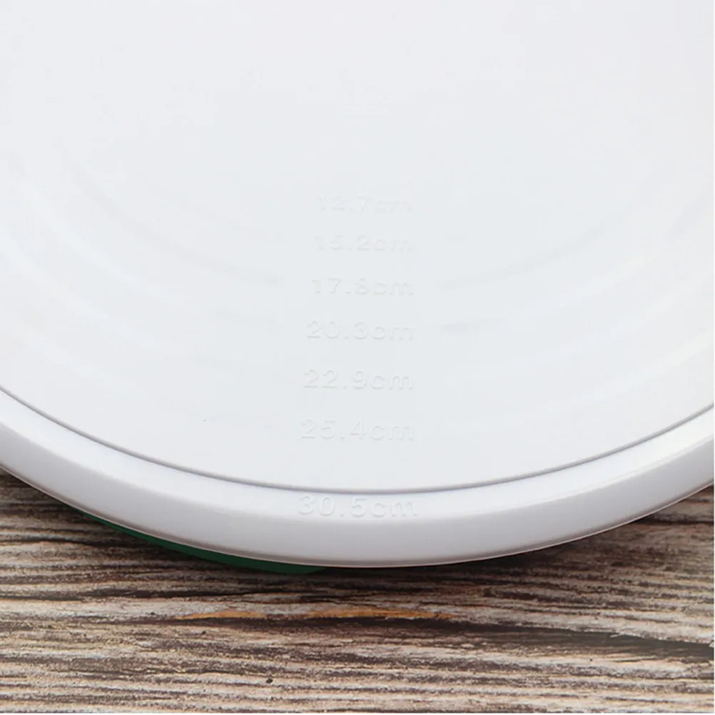 1Pcs 12 Inch Rotating Cake Turntable Antiskid Stand Decorating Workbench White Safe Material Professional Use