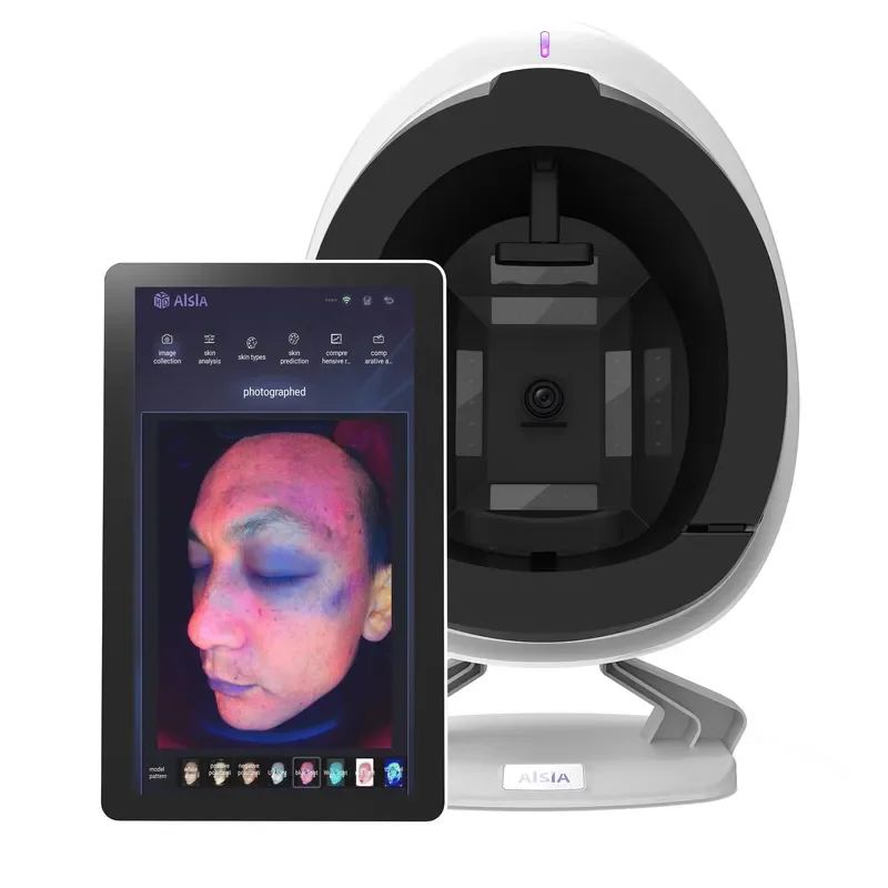 for Super AISIA 3D Mirror High Definition 20MP Skin Analyzer 10.1 Inch Screen Facial Moisture Acne Pigmentation Detection