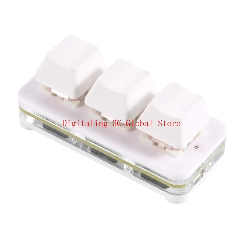 3 Keypad Handed RGB Mechanical Gaming Keyboards Programmable Keyboards USB C Gaming Keyboards for PC