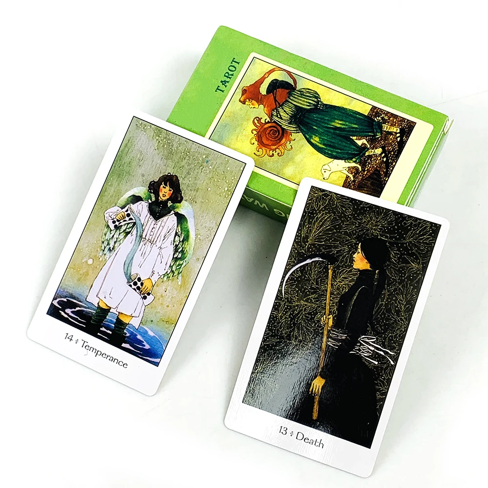 Tarot Cards A Traditional Tarot Cards With Contemporary Artistic Oracle Card Game For Divination, Meditation & Party Games