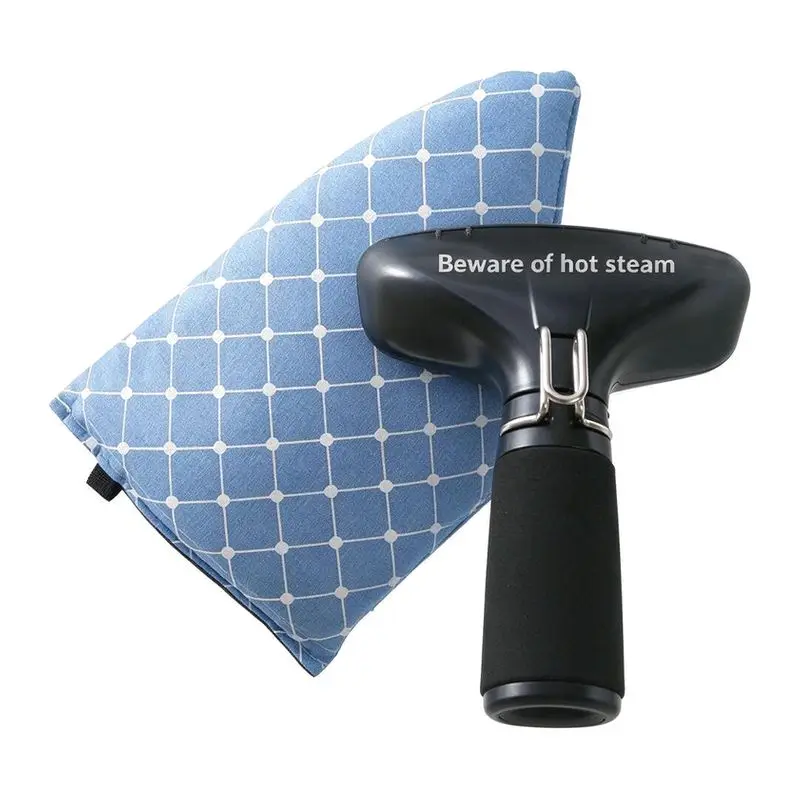 Portable Mini Ironing Board Set Handheld Ironing Board with Gloves Small Ironing Stool Clothes Sleeves Cuffs Suitable