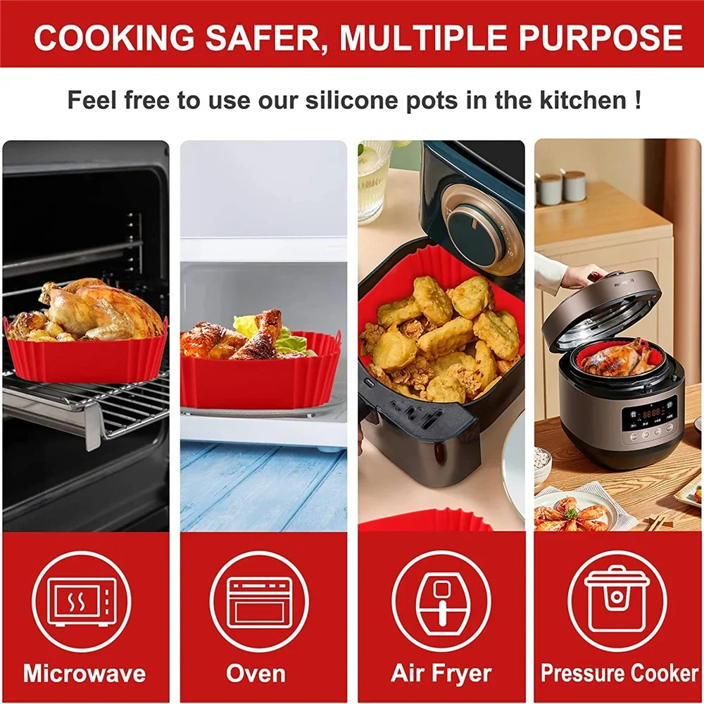 Reusable Airfryer Pan Liner Ac - Air Fryer Accessories review and price