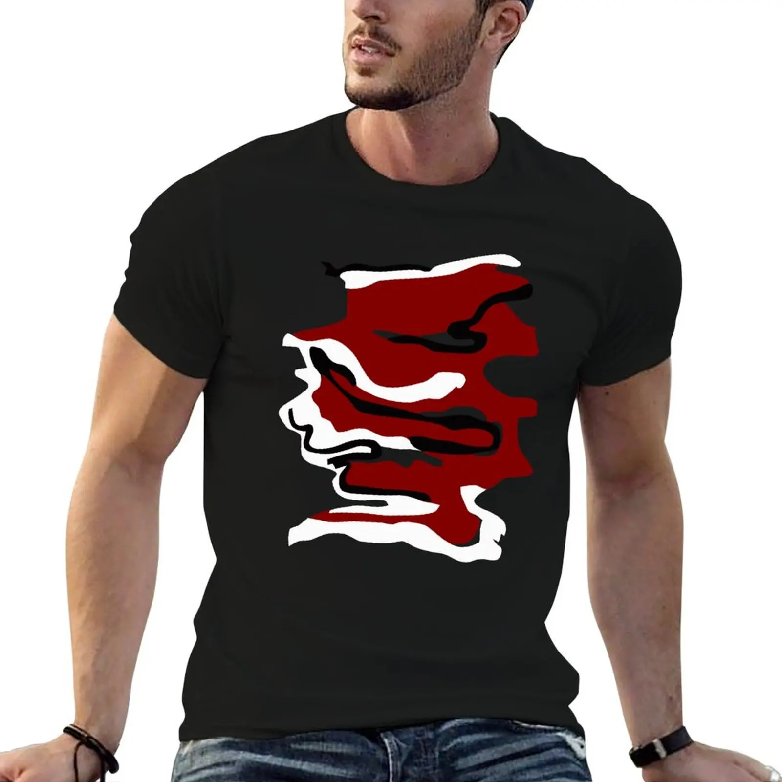 Victory Tour Abstract Snake T-Shirt Casual Daily Graphic Tee