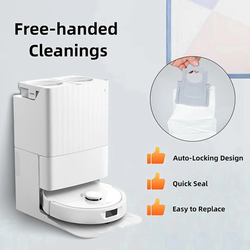 【استيقا لـ Roborock Qrevo S، Qrevo Pro، Qrevo Maxv أجزاء مكنسة الروبوت الأسطوانة الرئيسية فرشاة جانبية فلتر Hepa وسادة ممسحة قماش الغبار