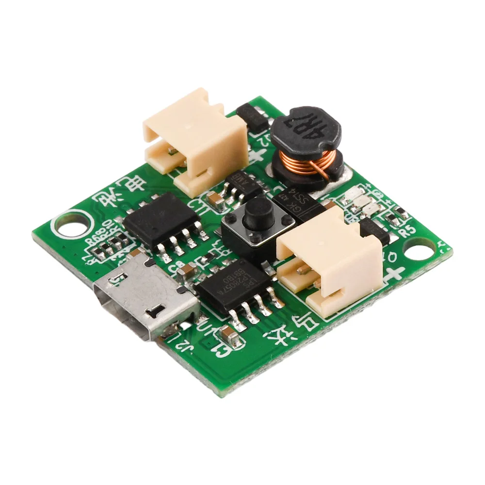 USB Small Fan Circuit Board 3.7V Battery Charger Module  Micro USB Fan Governor Wind Speed Controller