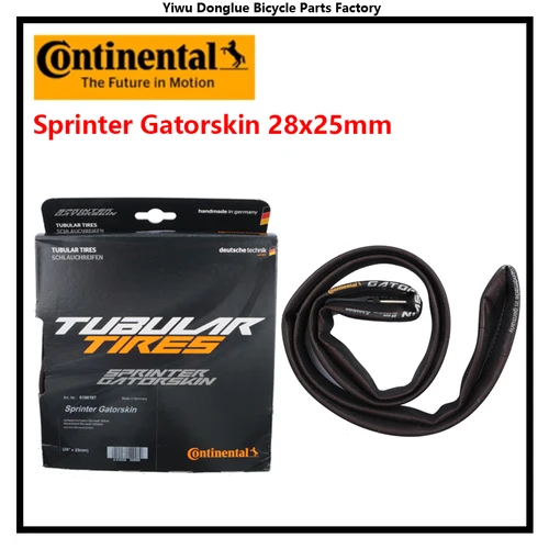 Neumáticos tubulares continentales 28''X25C Sprinter obtenga el agarre Gatorskin neumático de vacío bicicleta de carretera plegable