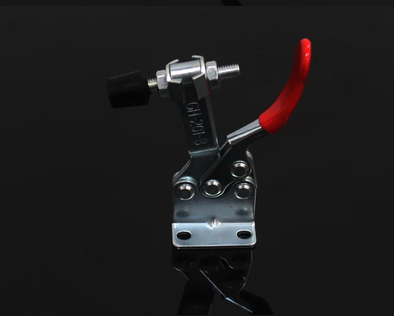 2/4PCS GH-201B Quick Release Toggle Clamp 100kg Horizontal Locking Lever Fastener Woodworking Fix Clip Tool Hand Tool image 6