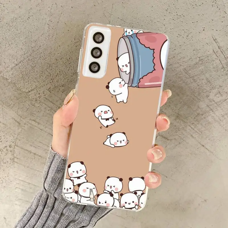 Custodia per telefono Bubududu Panda per Samsung S21 A10 per Redmi Note 7 9 per Huawei P30Pro Honor 8X 10i cover