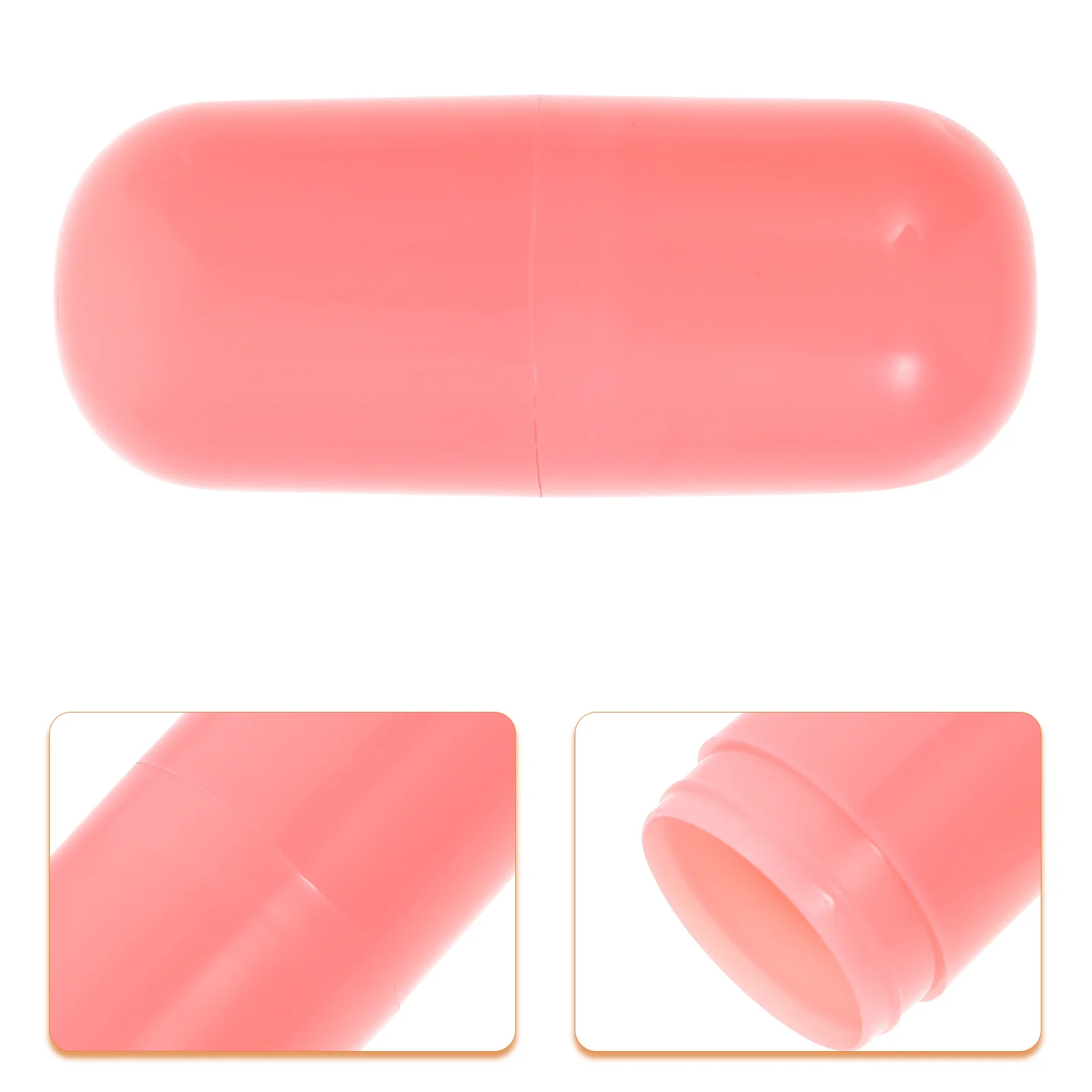 8 pezzi mini capsule vuote per rossetto bottiglie riutilizzabili riutilizzabili tubi portatili per balsamo per labbra uso da viaggio mini capsule vuote