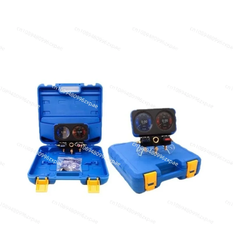 New HD Color Digital Manifold Gauge, Intelligent High Precision Refrigerant Gauge For Air Conditioner & Cold Storage Charging