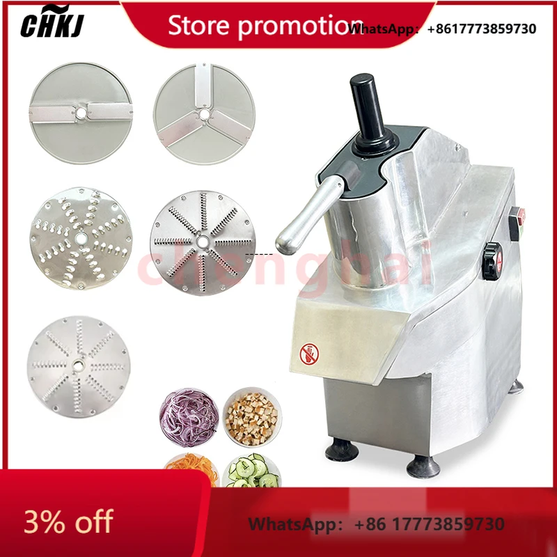

CHKJ-2025NEWMulti-Functional Press Cutter and Cheese Slicer Chopper Machine New for Fruits & Vegetables Core Component Motor
