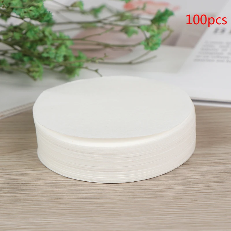 100pcs 7cm laboratory qualitative filter paper circular speed fast filter funnel