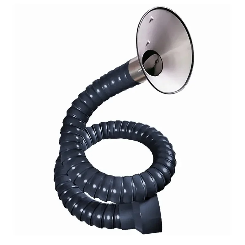 110mm Industrial Welding Fume Arm POM Flexible Smoke Exhaust Pipe with Hood and Regulating Valve