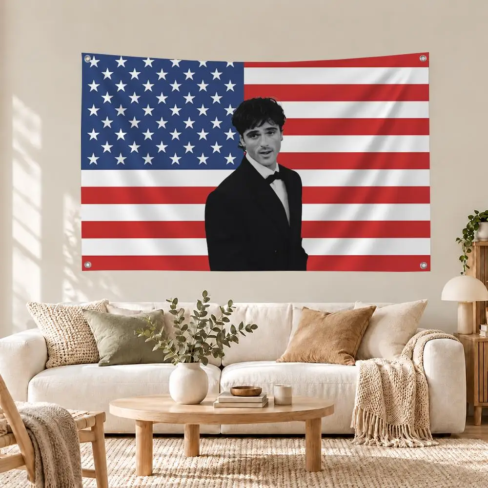 Actor Jacob Elordi Flags flag For Living Room Home Dorm Decor Wall Outdoor Camping Party Banner Gifts