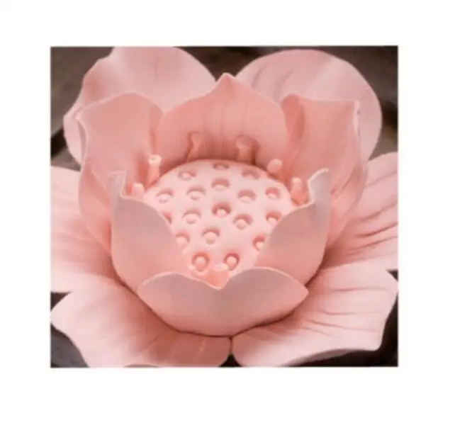 Silica gel 3D molds Lotus soap mold jasmine silicone rose flowers candle aroma mould camellia handmade soap making moulds