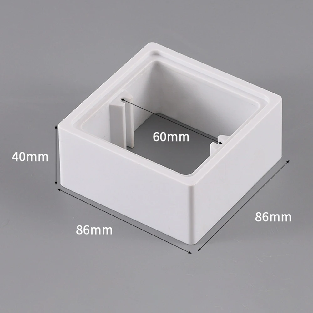 Electrical Box Extender Set Includes 2 Socket Spacers and Screws Designed for Easy Mounting in Various Settings