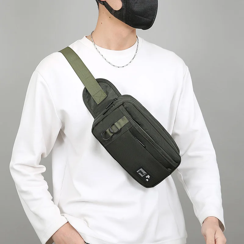 Tas Pinggang Oxford Tahan Air, Tas Sabuk Kapasitas Besar yang Dapat Disesuaikan untuk Perjalanan Luar Ruangan & Penggunaan Selempang Kapasitas Besar Tahan Air