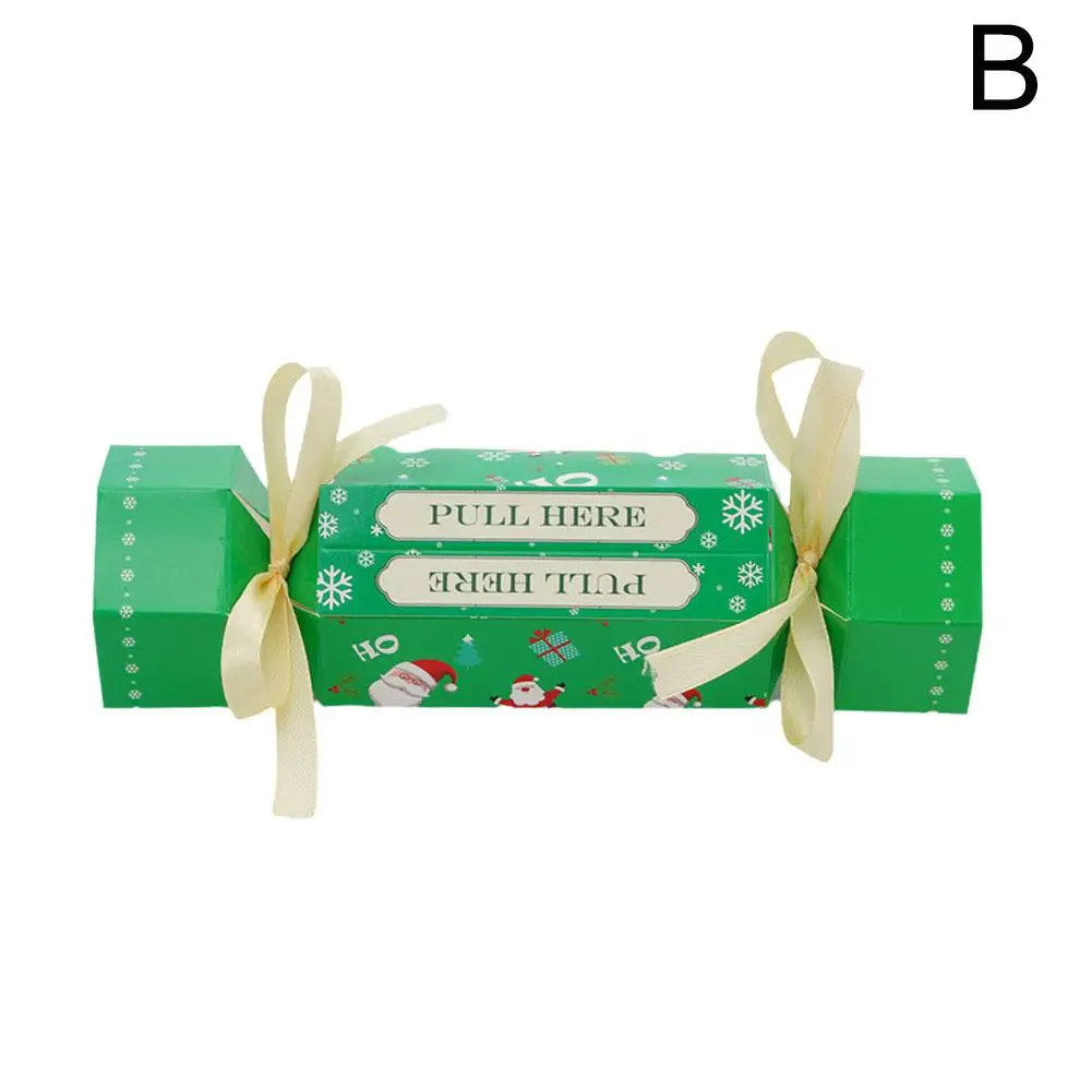 2024 Christmas Surprise Money Pull Pouch Paper Bow Surprise Money Christmas Bag Candy Candy Cash Pull-out Pull Bag Surprise K1r0