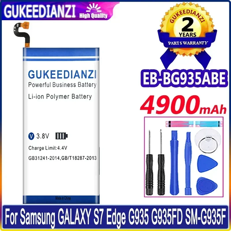 EB-BG935ABE Аккумулятор 4900 мАч для Samsung Galaxy S7 Edge SM-G935 G9350 G935F G935FD G935W8 + инструменты
