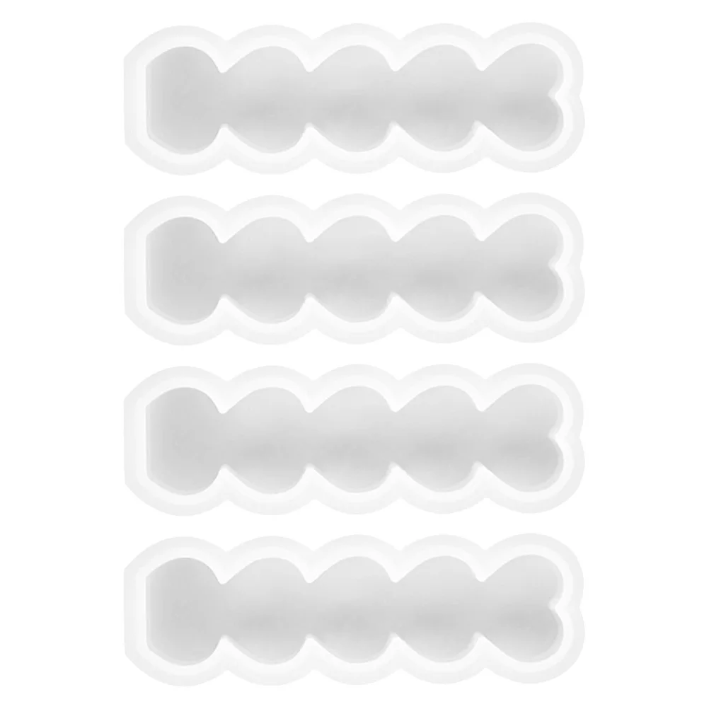

4Pcs Heart Mold Easy Demolding Romantic Gifts Special Occasions Heart Mold Baking Molds Mini Cheese Cake Molds