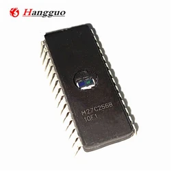 10PCS/LOT Original M27C256B-10F1 M27C256B M27C256-10F1 M27C256 27C256 DIP28 IC EPROM UV 256KBIT 100NS Memory Chips best Quality