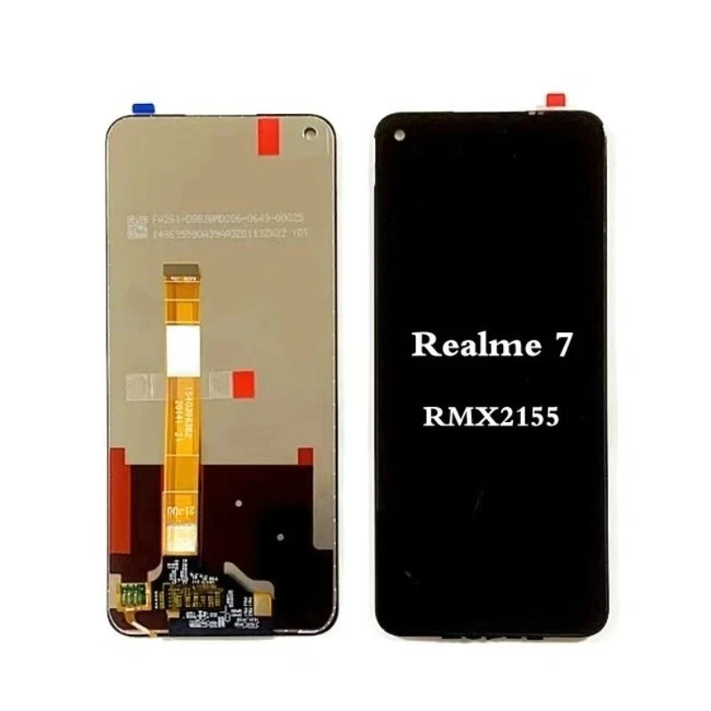 New LCD Panel for Oppo Realme 7 4G RMX2155 LCD Display Screen Touch Panel Digitizer