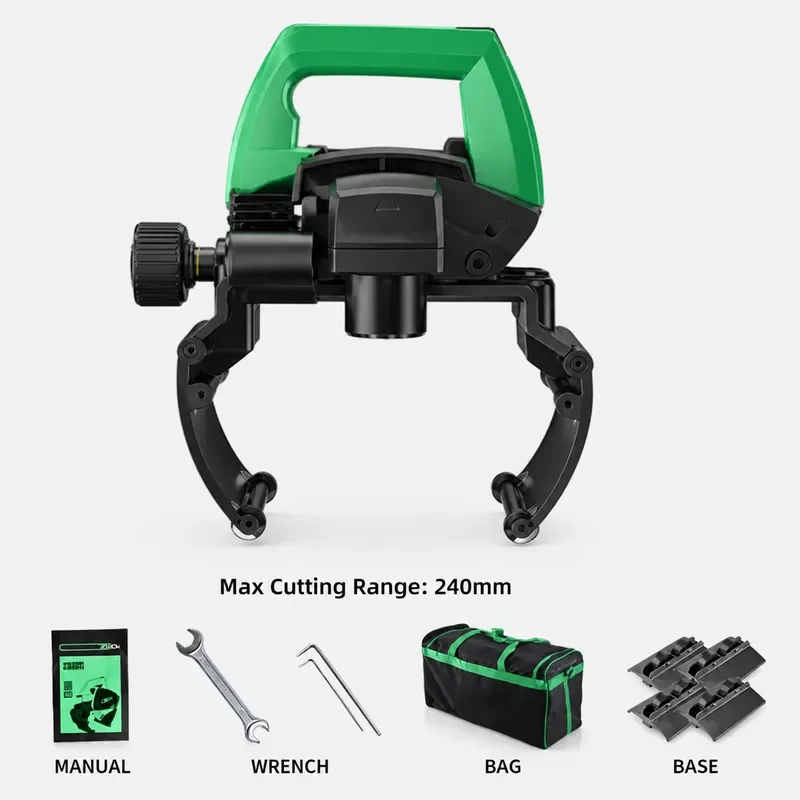Portable Round Pipe Beveling Machine Handheld Electric Chamfering Tool Stainless Steel Grinding Deburring Device for Metal